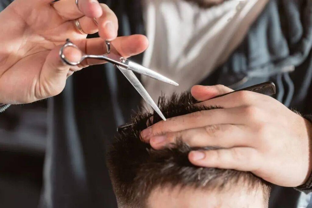 Can i use eyebrow scissors to cut my hair?